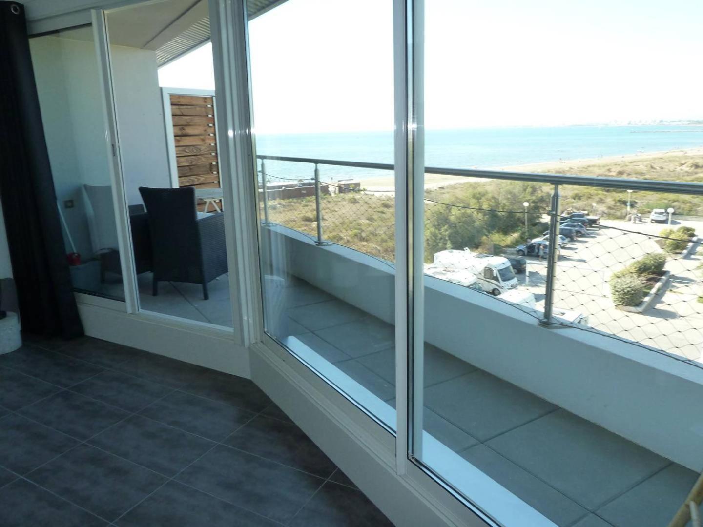 As14629 - P2 Mezzanine Avec Vue Mer Laterale, Dans Une Residence Sur Plage Avec Parking Prive Le Grau-du-Roi Dış mekan fotoğraf